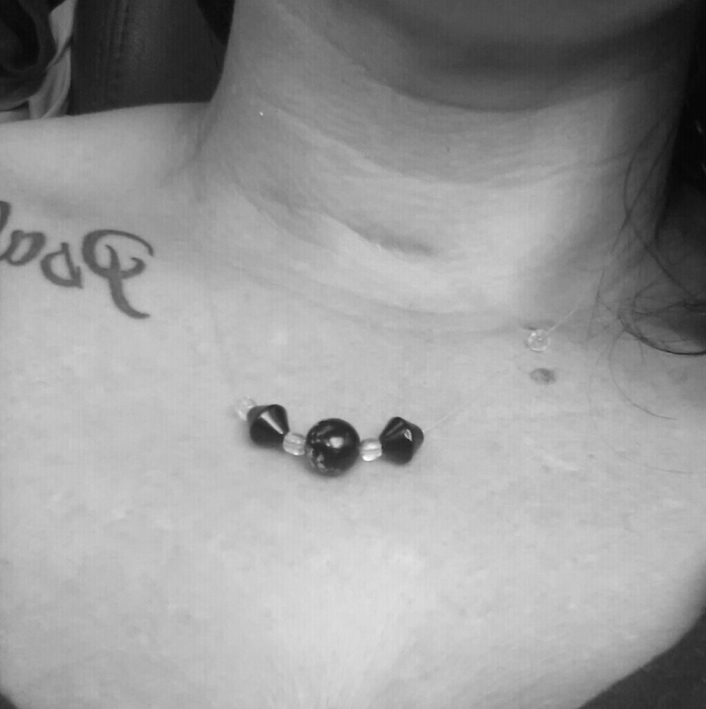 Acrylic Floating Illusion Necklace